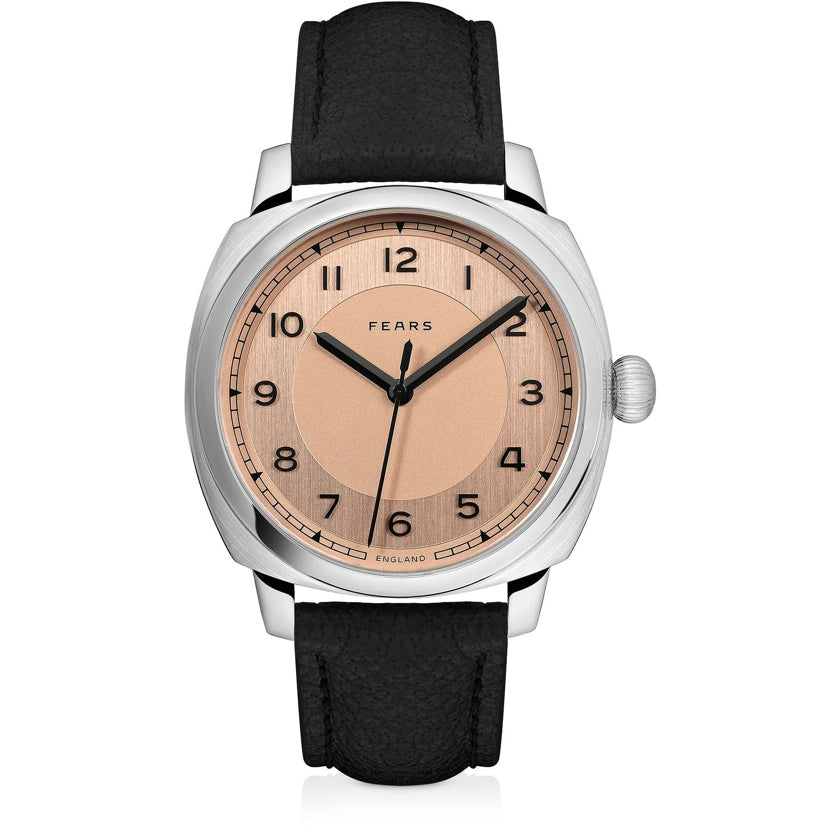 Fears BS24000A.020.047 Brunswick 40 Copper Salmon on Buffalo Leather Strap