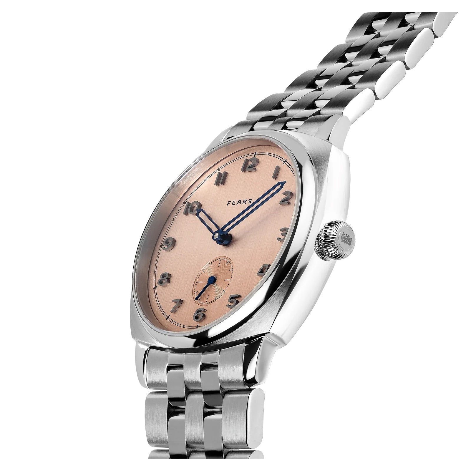 Fears BS23800B.019.124 Brunswick 38 Copper Salmon on Stainless Steel Bracelet