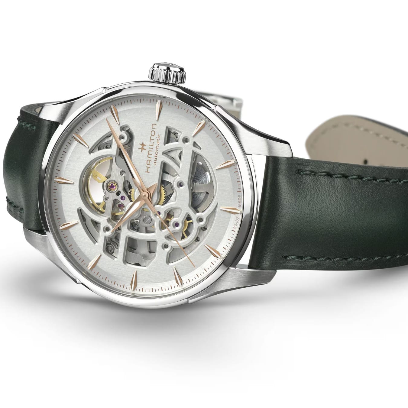 Hamilton H42535810 Jazzmaster Skeleton Auto 40mm