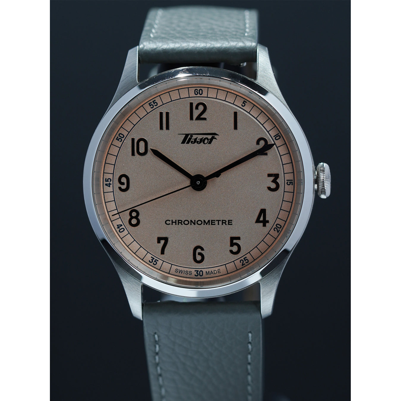 Tissot T142.464.16.332.00 Heritage 1938 Salmon Dial