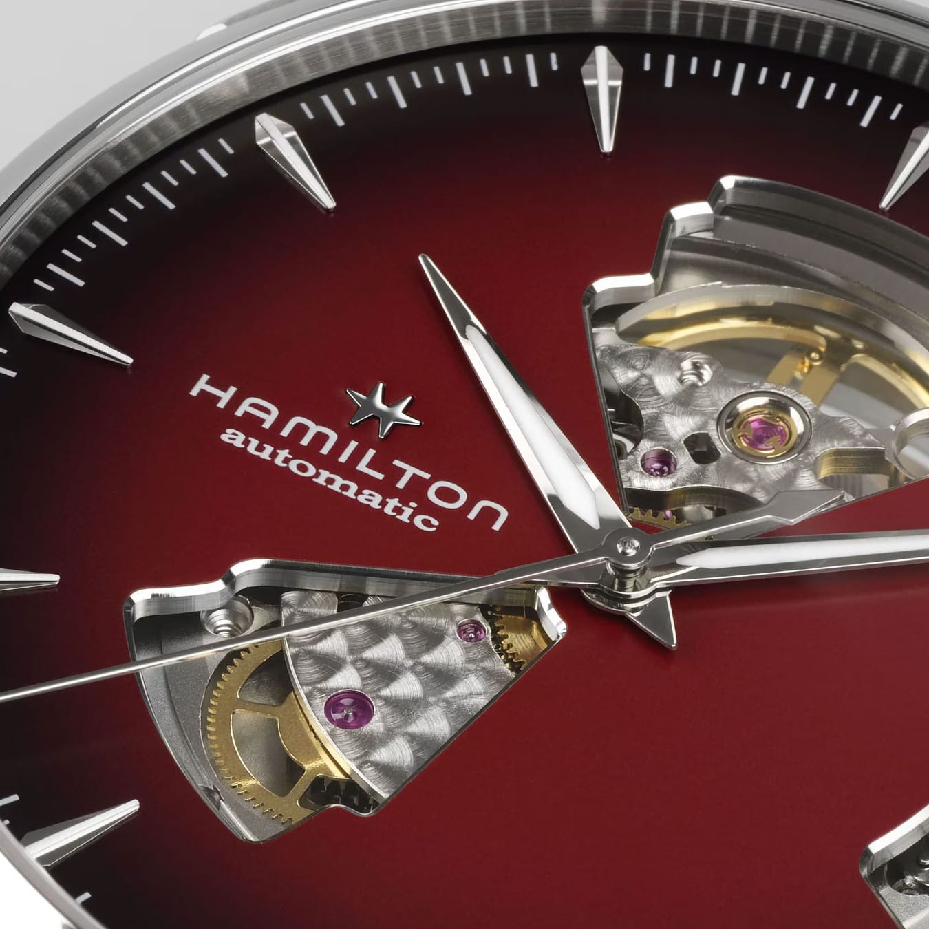 Hamilton H32675170 Jazzmaster Open Heart Auto 40mm