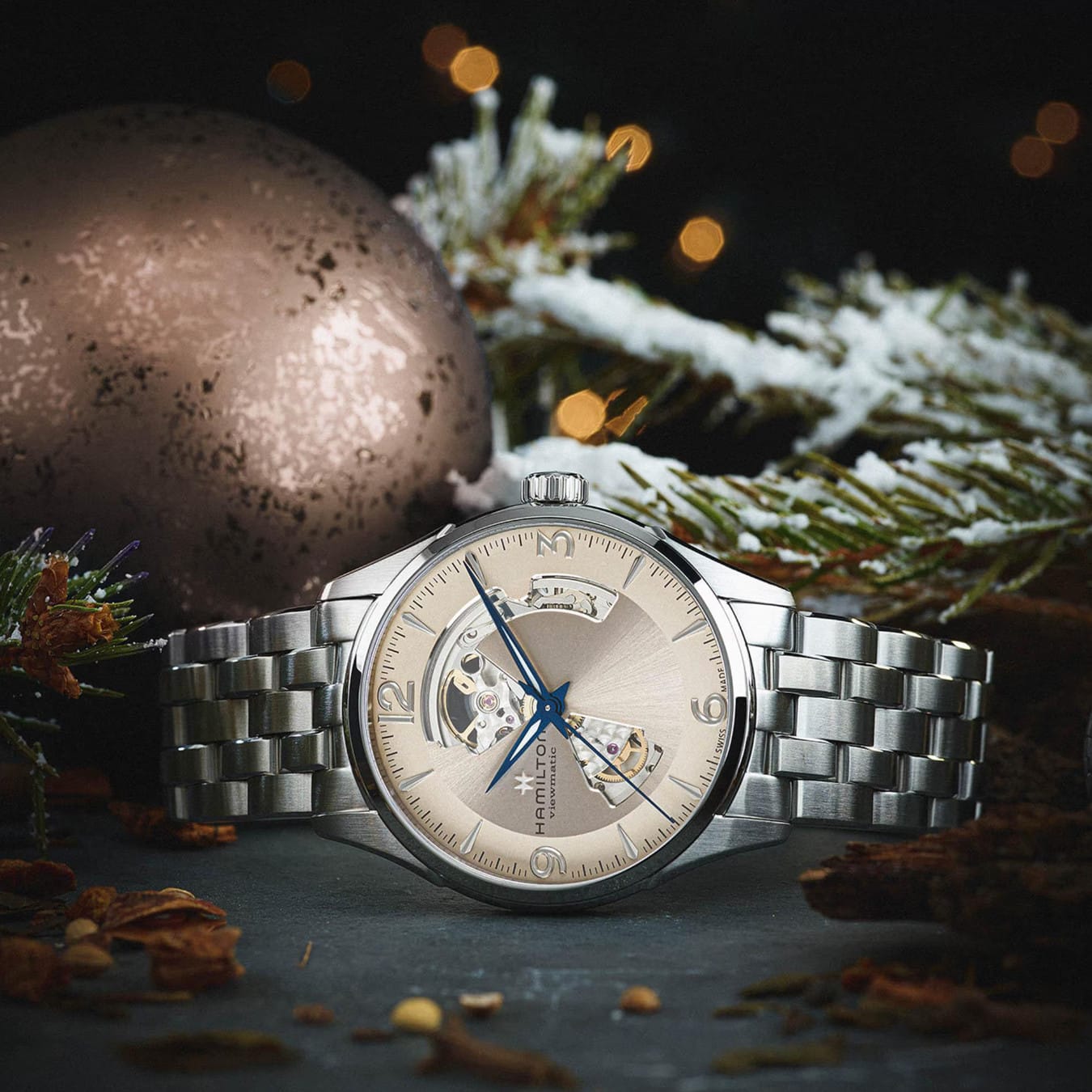 Hamilton H32705121 Jazzmaster Open Heart Auto 42mm