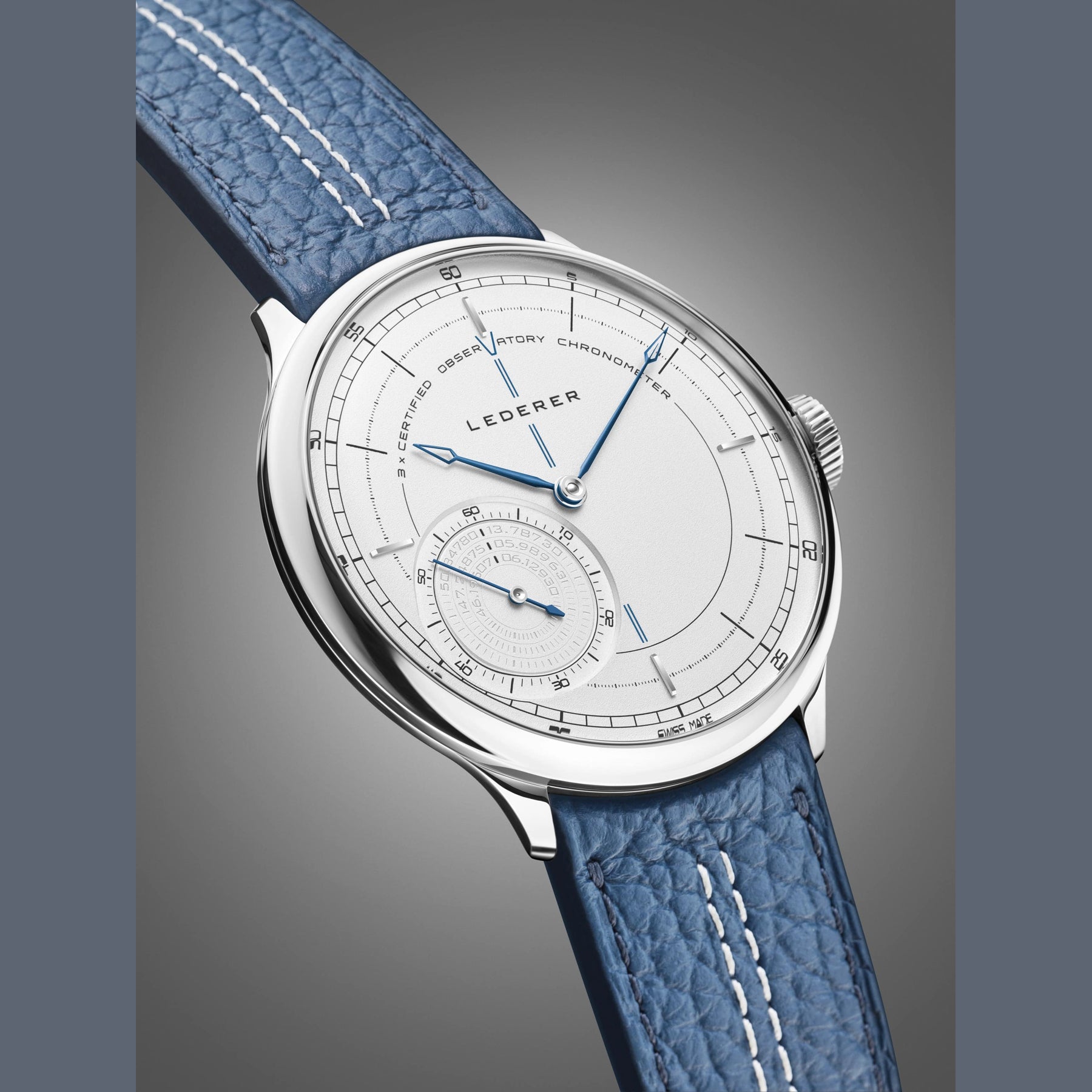 Lederer CIC 9012.10.710 Triple Certified Observatory Chronometer