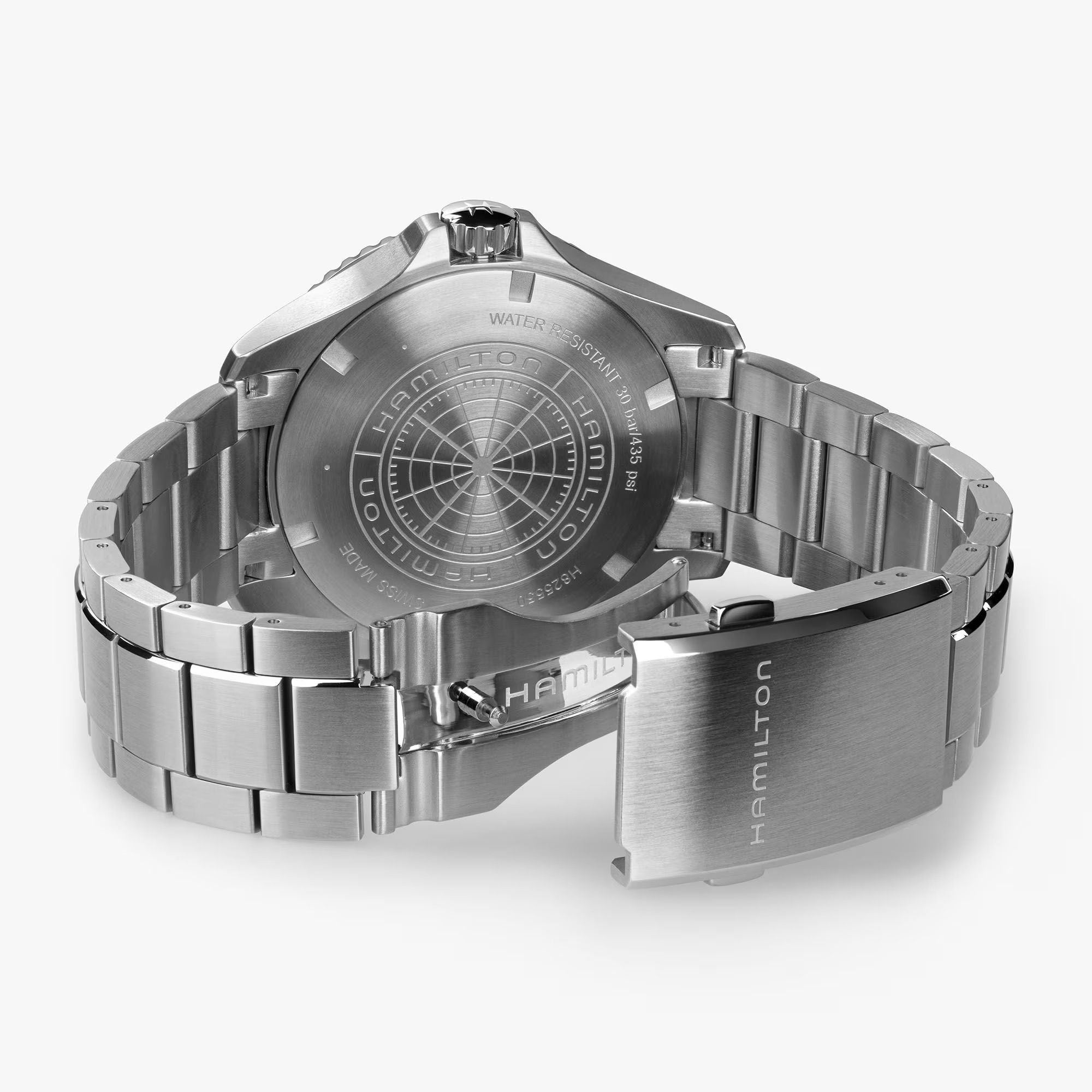Hamilton H82555150 Khaki Navy Scuba Automatic GMT 43mm