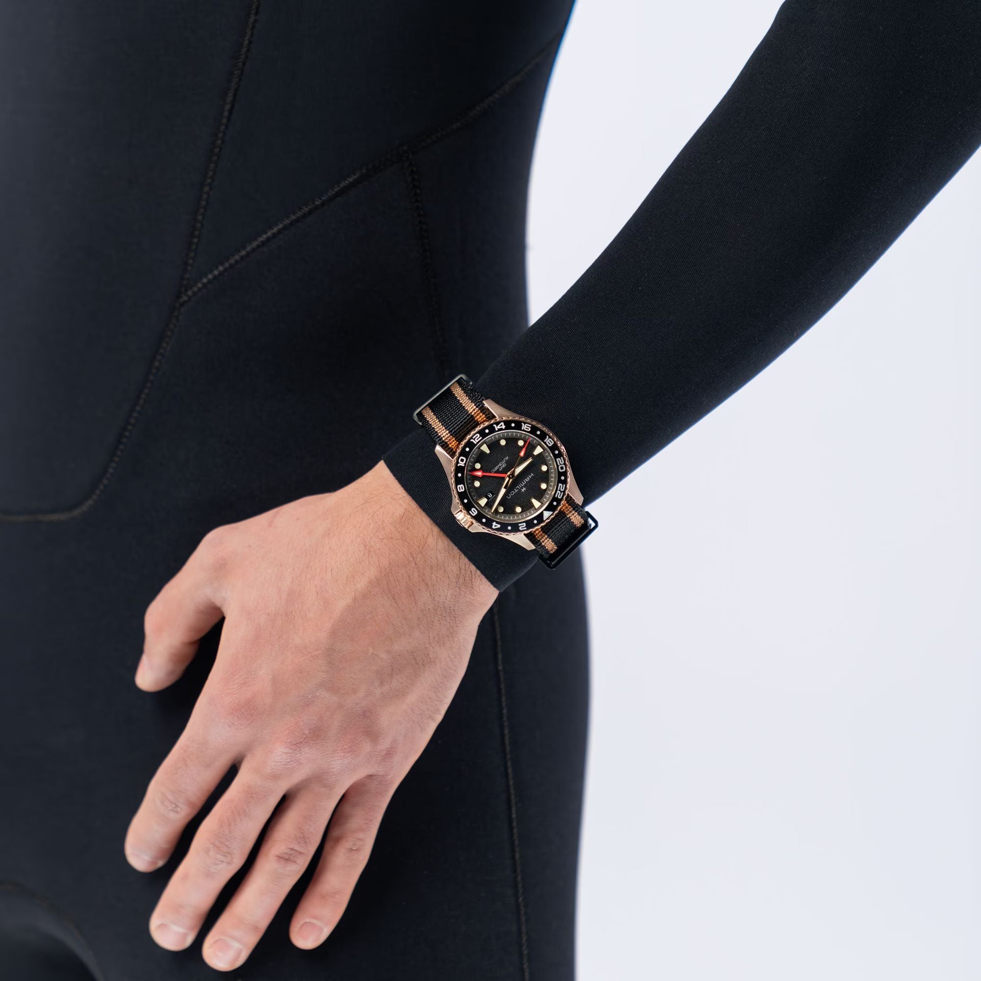 Hamilton H82565930 Khaki Navy Scuba Automatic GMT Bronze 43mm