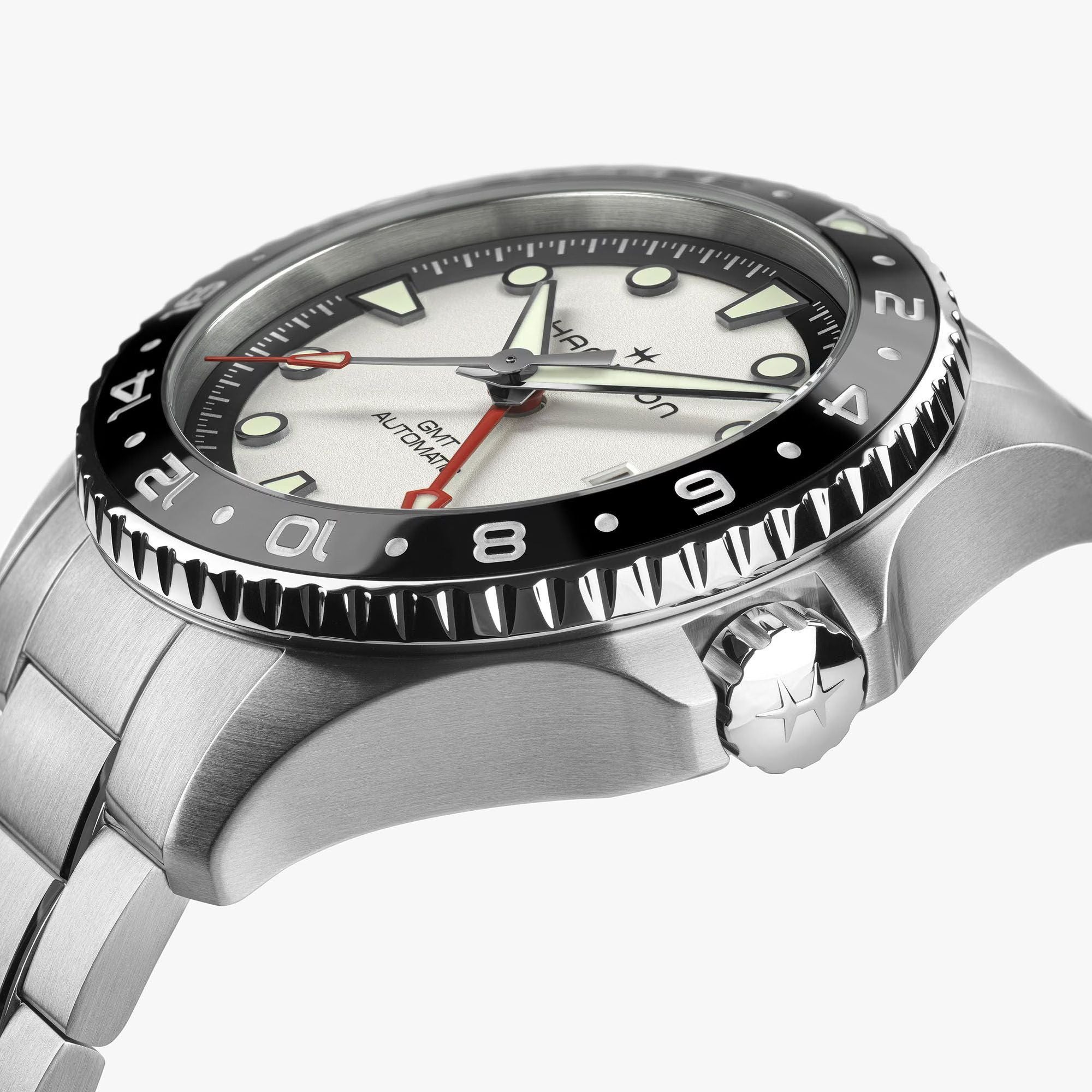 Hamilton H82555150 Khaki Navy Scuba Automatic GMT 43mm