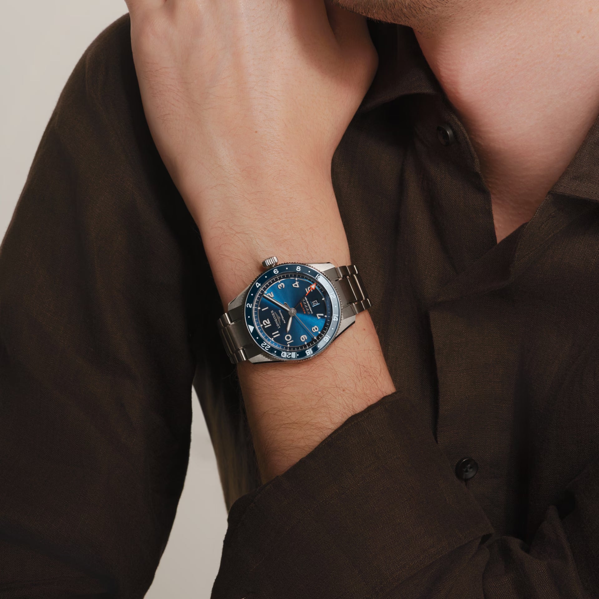 Longines Spirit Zulu Time L3.812.4.93.6