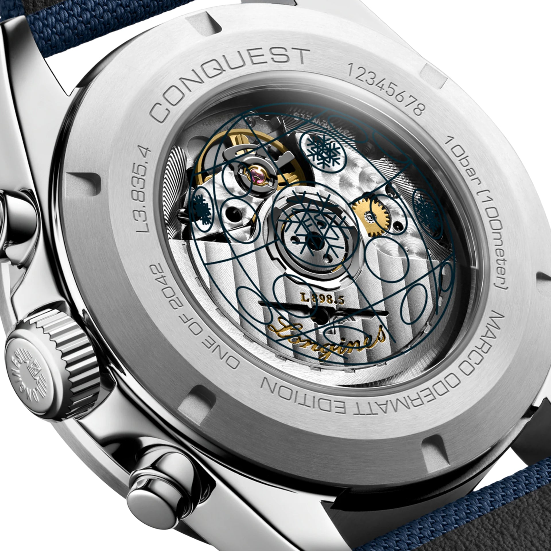 Longines L3.835.4.91.2 Conquest Marco Odermatt