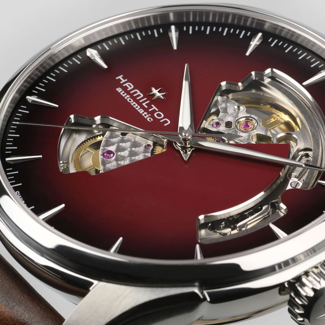 Hamilton H32675570 Jazzmaster Open Heart Auto 40mm