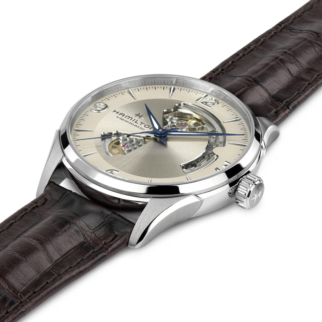 Hamilton H32705521 Jazzmaster Open Heart Auto 42mm