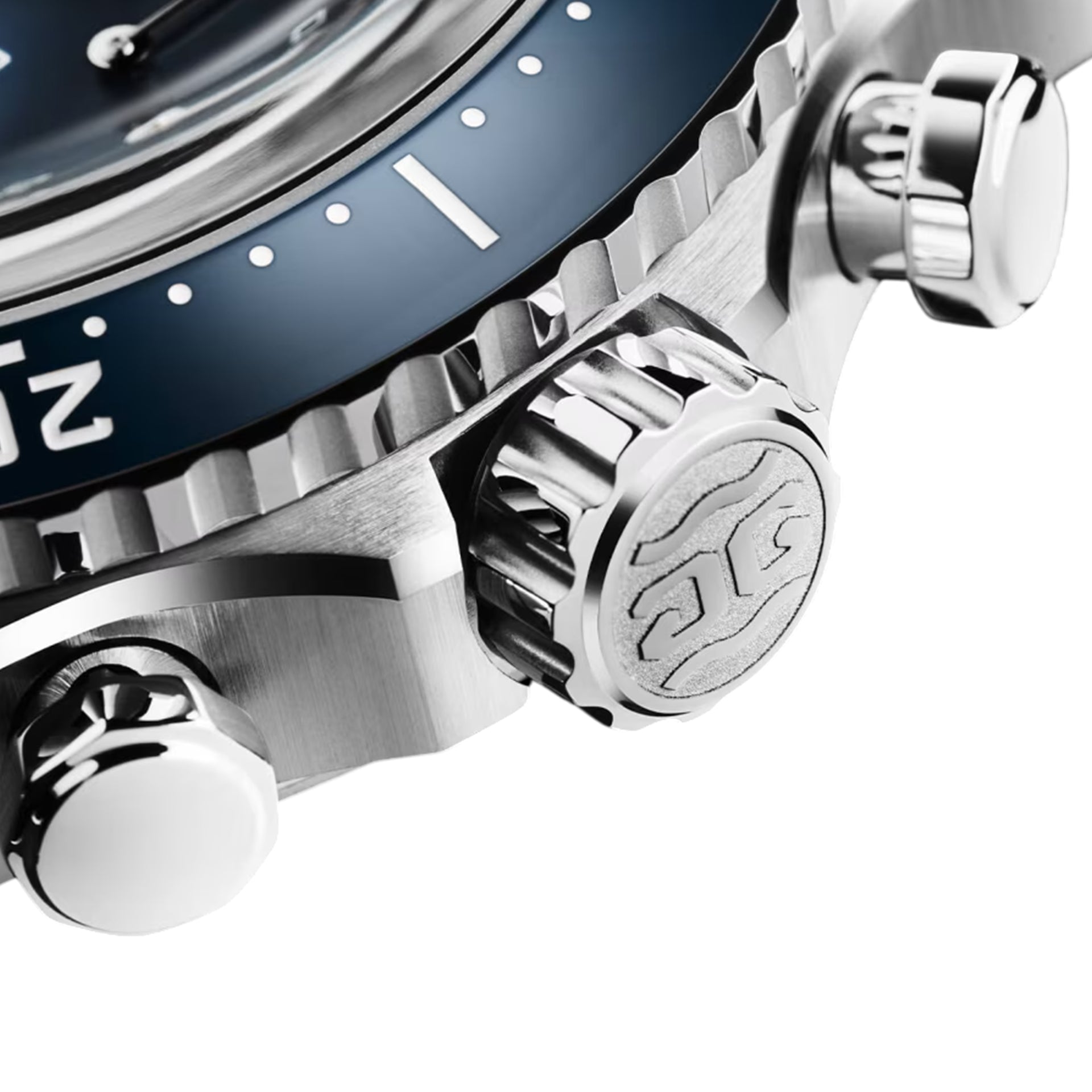 Glashütte Original SeaQ Chronograph "Panda" on Bracelet 1-37-23-03-80-70