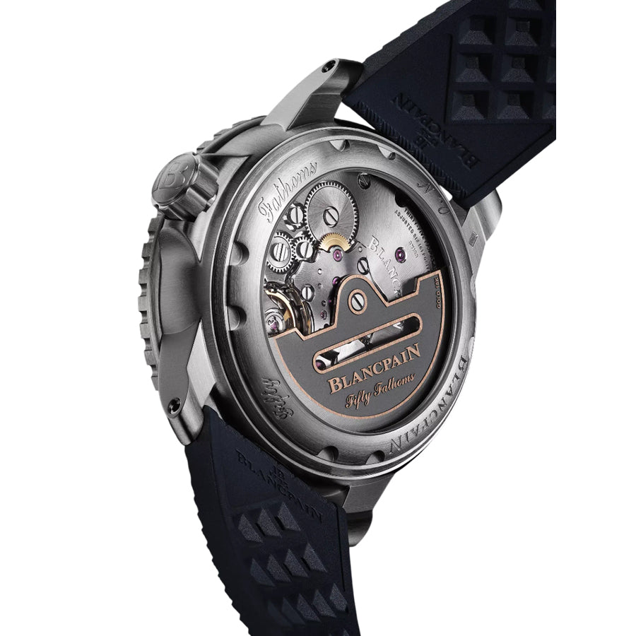 Blancpain 5010 12B40 O64A Fifty Fathoms Automatic 42mm Blue Dial