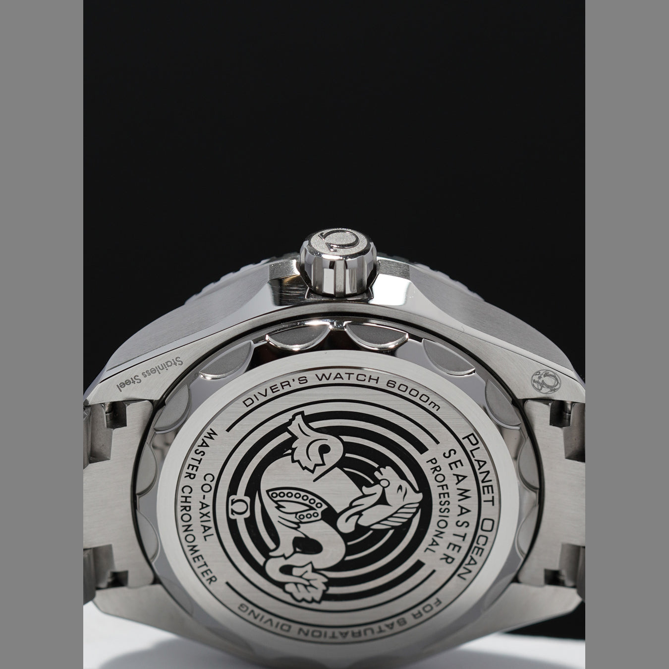 Omega 215.30.46.21.03.001 Seamaster Planet Ocean 6000M Ultra Deep Blue Dial 45.5mm on Bracelet