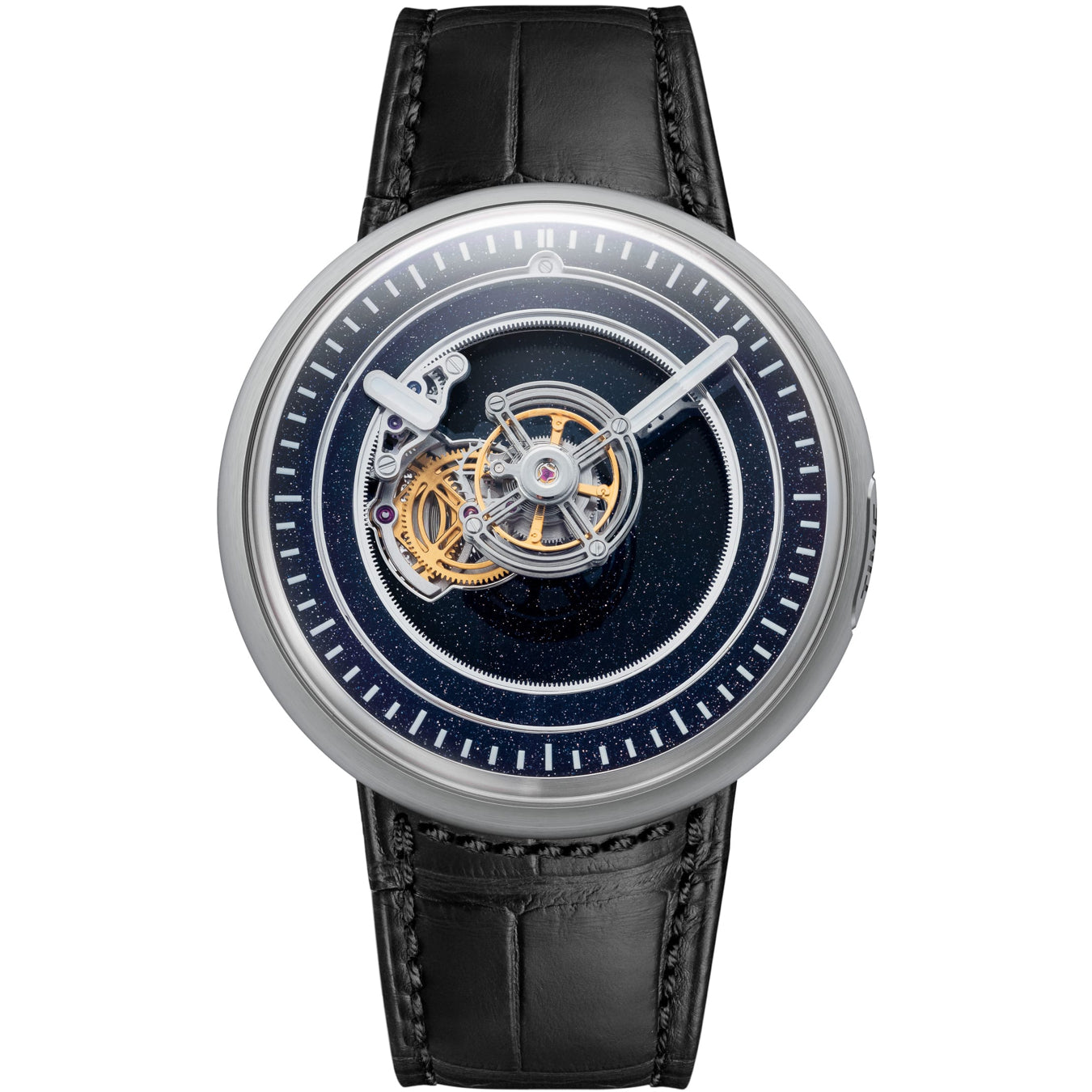 Kross Studio KS 05 Central Floating Tourbillon Titanium Blue Aventurine
