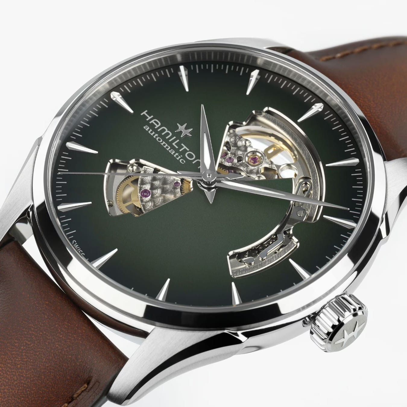 Hamilton H32705560 Jazzmaster Open Heart Auto 42mm
