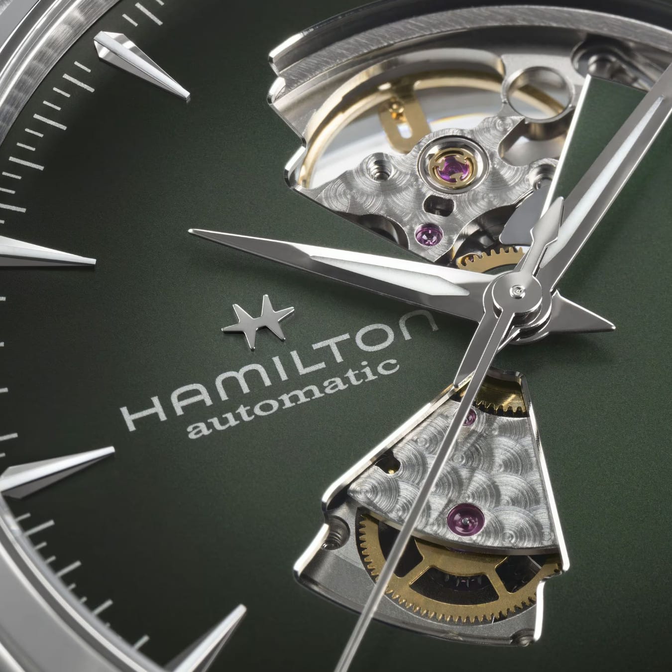 Hamilton H32705560 Jazzmaster Open Heart Auto 42mm