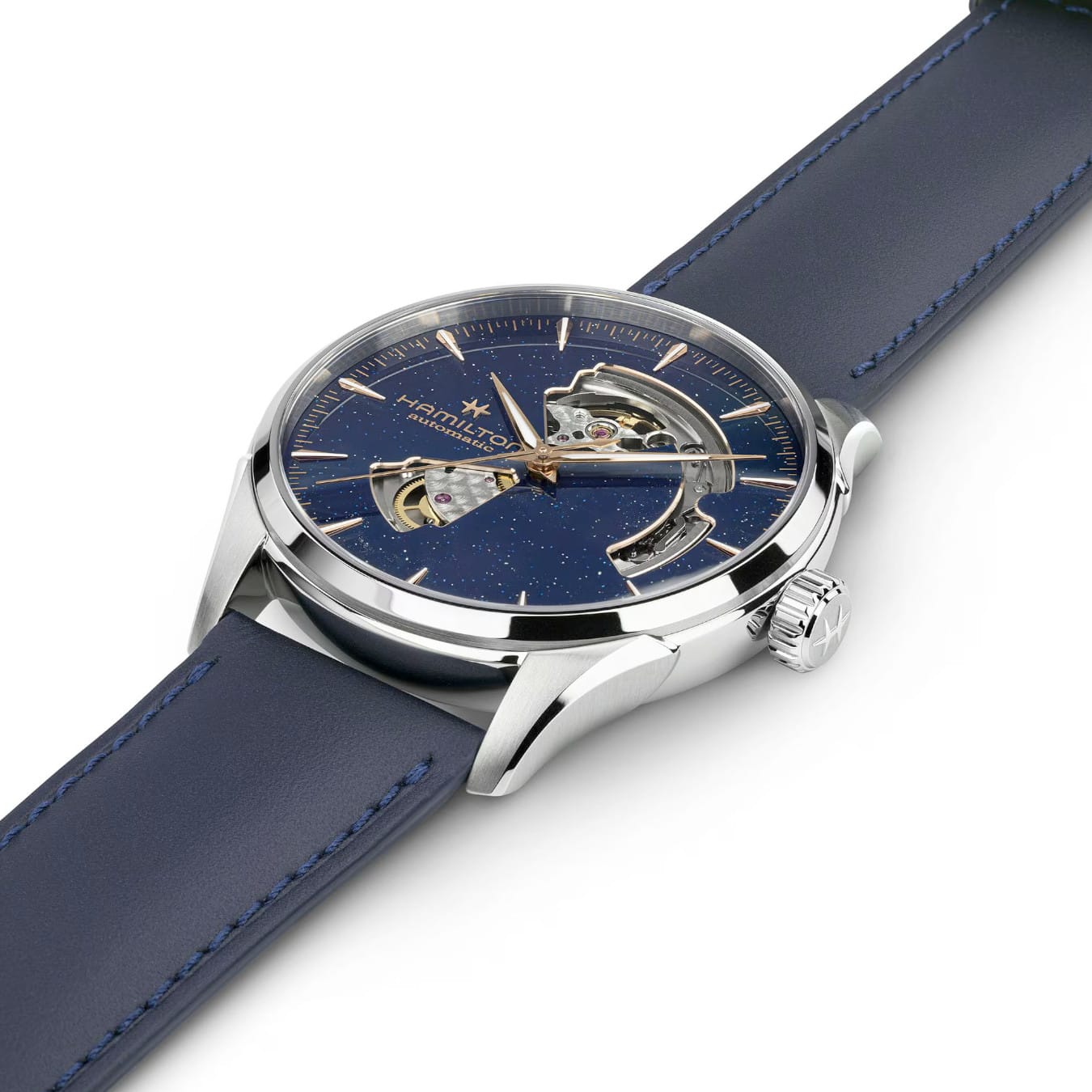 Hamilton H32705640 Jazzmaster Open Heart Auto 42mm