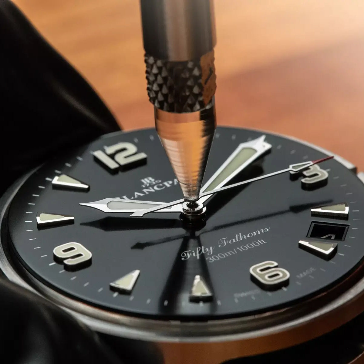 Blancpain 5010 12B40 98S Fifty Fathoms Automatic 42mm Blue Dial