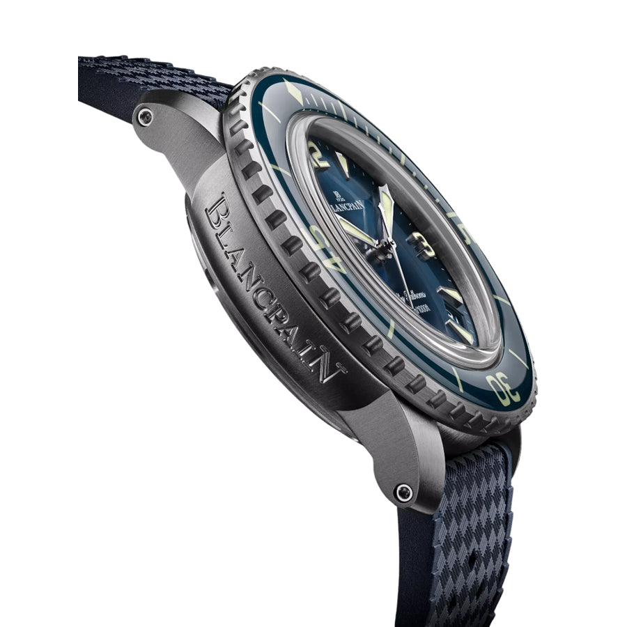 Blancpain 5010 12B40 O52B Fifty Fathoms Automatic 42mm Blue Dial