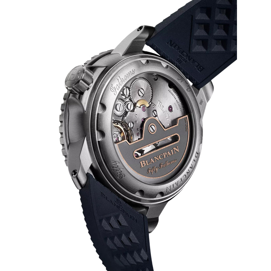 Blancpain 5010 12B40 O52B Fifty Fathoms Automatic 42mm Blue Dial