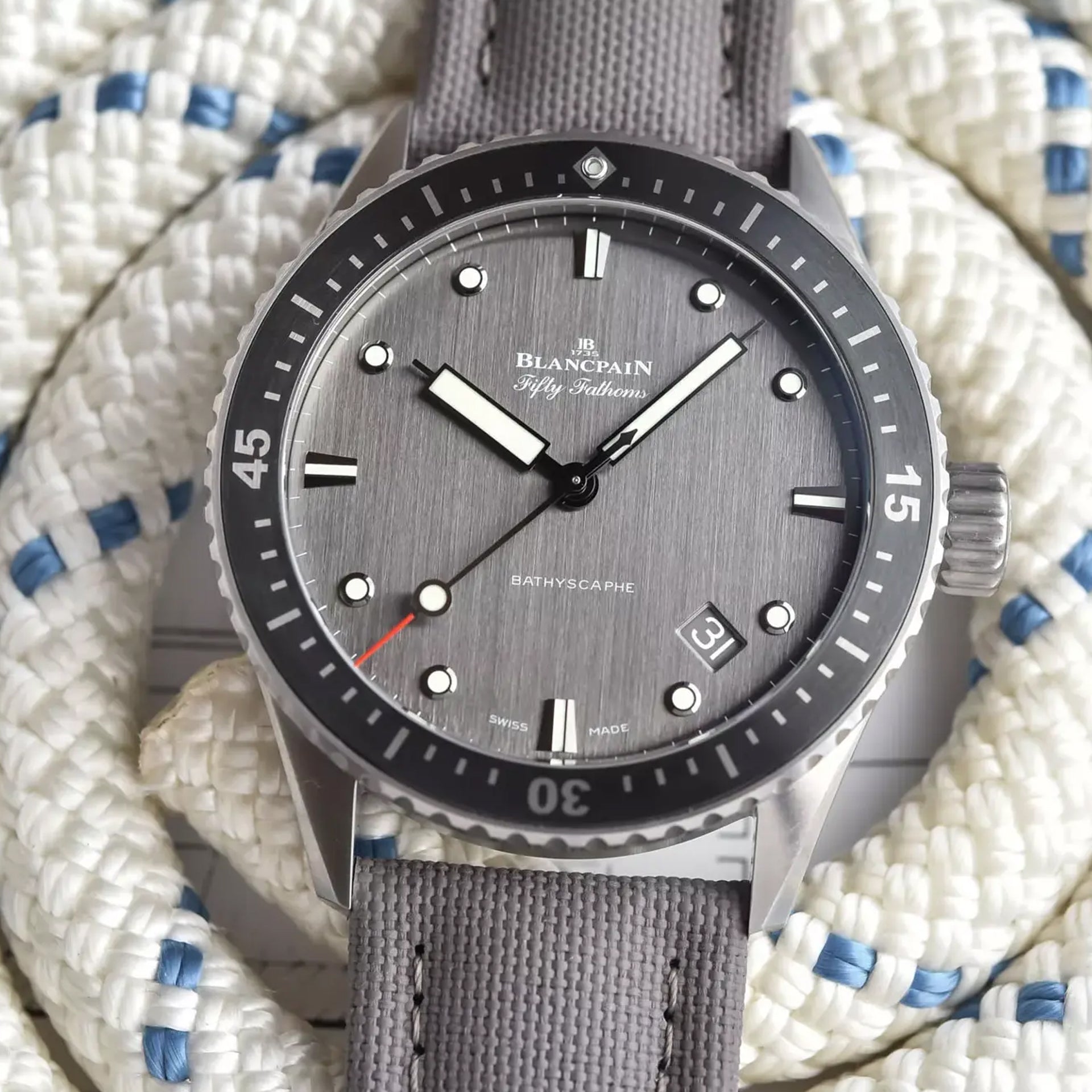 Blancpain Fifty Fathoms Bathyscaphe 5000 1210 G52A