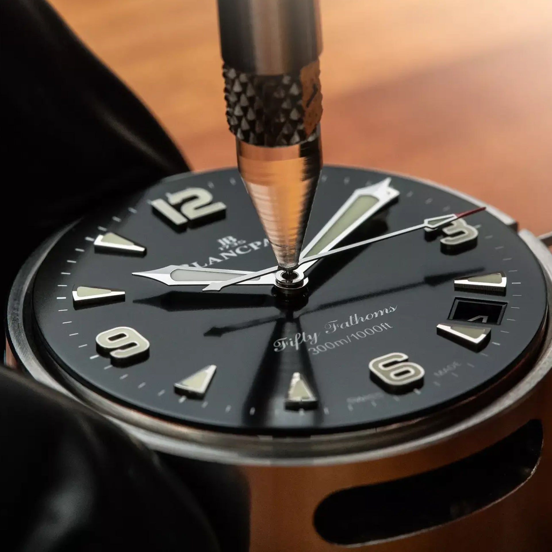 Blancpain 5010 12B30 B52B Fifty Fathoms Automatic 42mm Black Dial