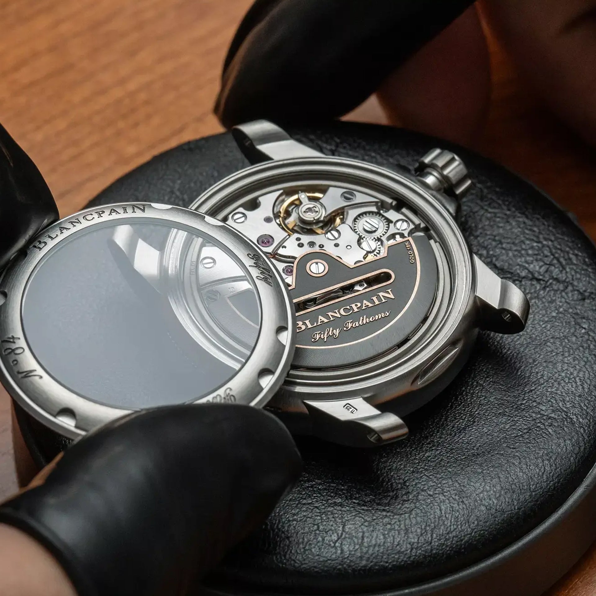 Blancpain 5010 12B30 B52B Fifty Fathoms Automatic 42mm Black Dial