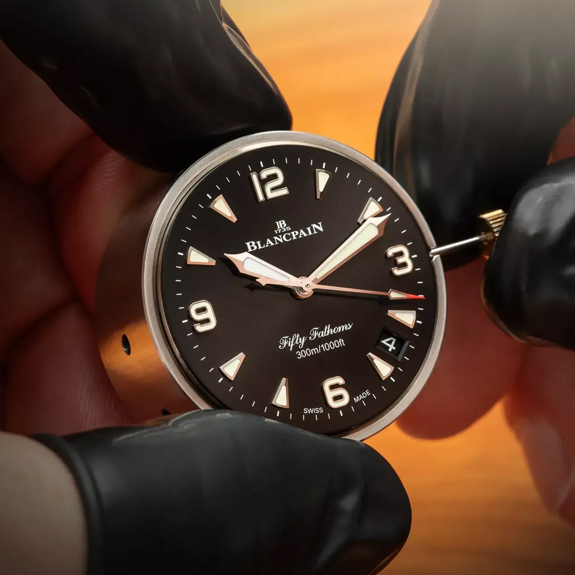 Blancpain 5010 12B30 B52B Fifty Fathoms Automatic 42mm Black Dial