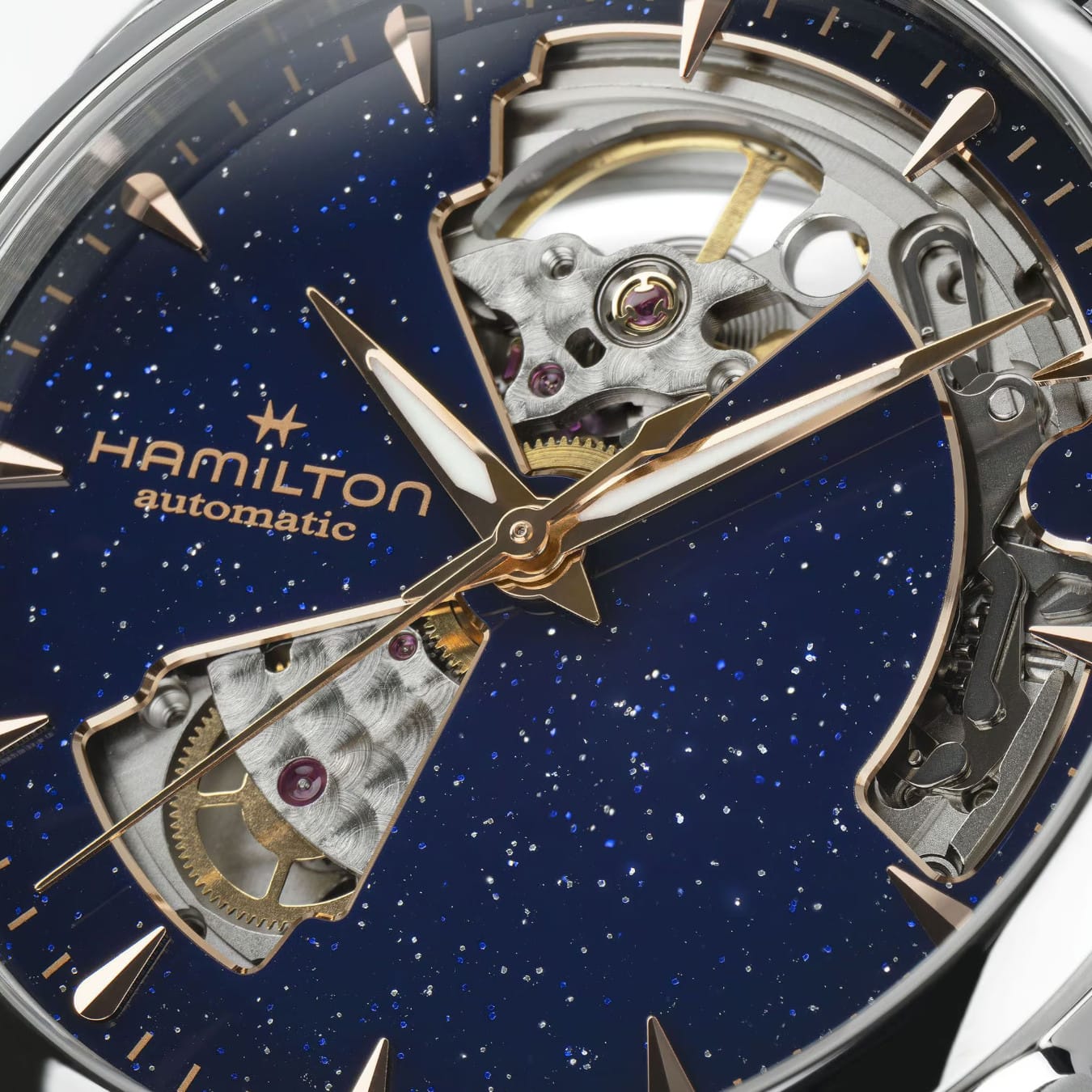 Hamilton H32215642 Jazzmaster Open Heart Lady Auto 36mm