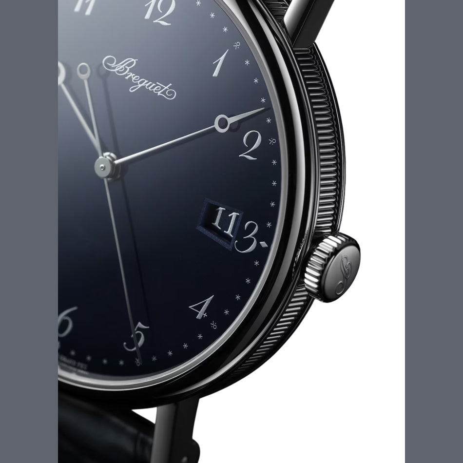 Breguet Classique 5177 Grand Feu Blue Enamel