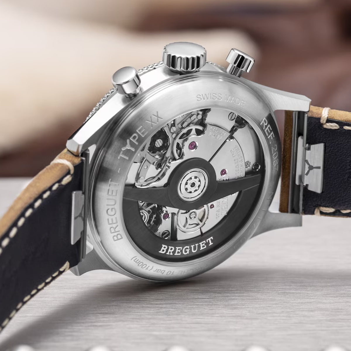 Breguet 2067ST/92/3WU Type 20 Flyback Chronograph