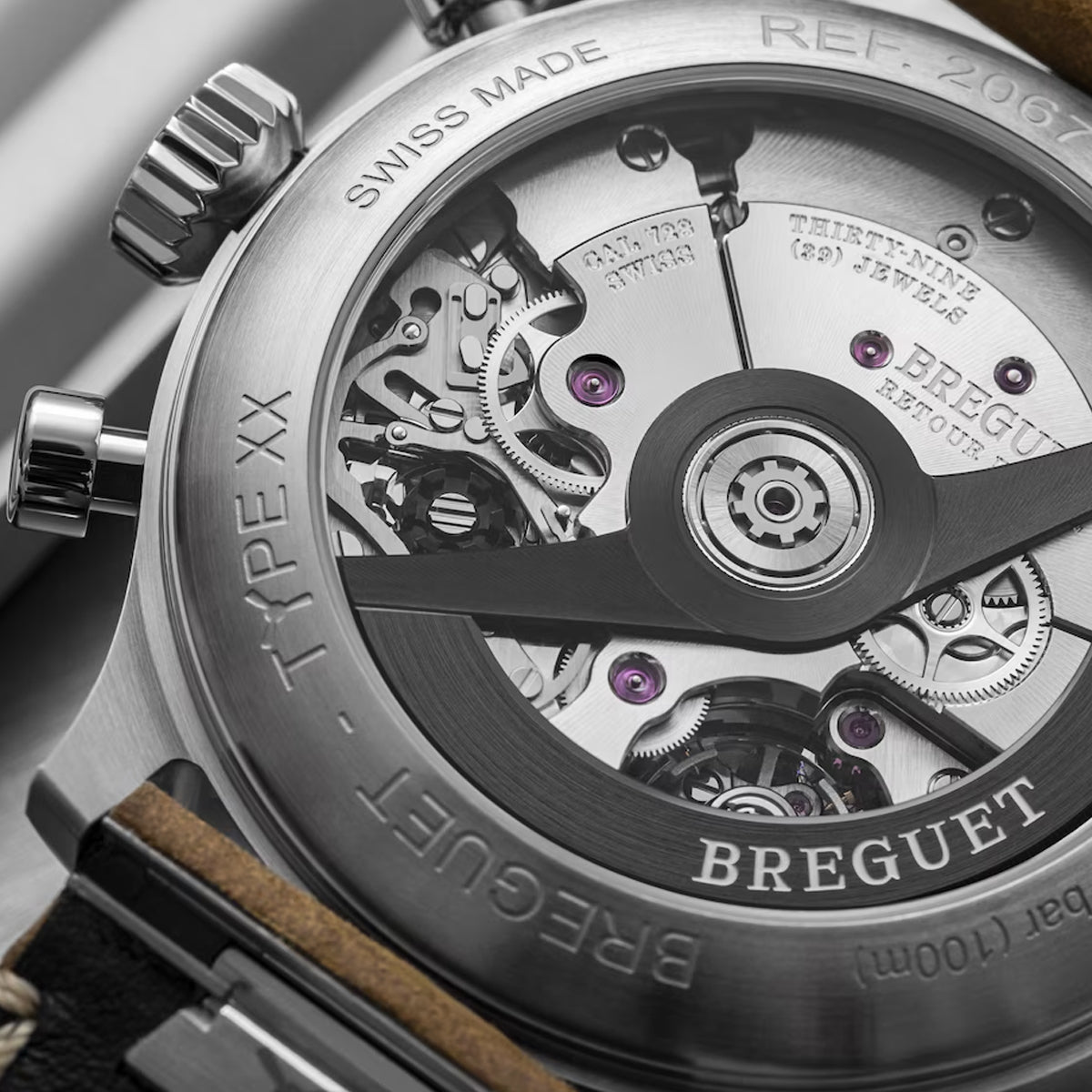 Breguet 2067ST/92/3WU Type 20 Flyback Chronograph