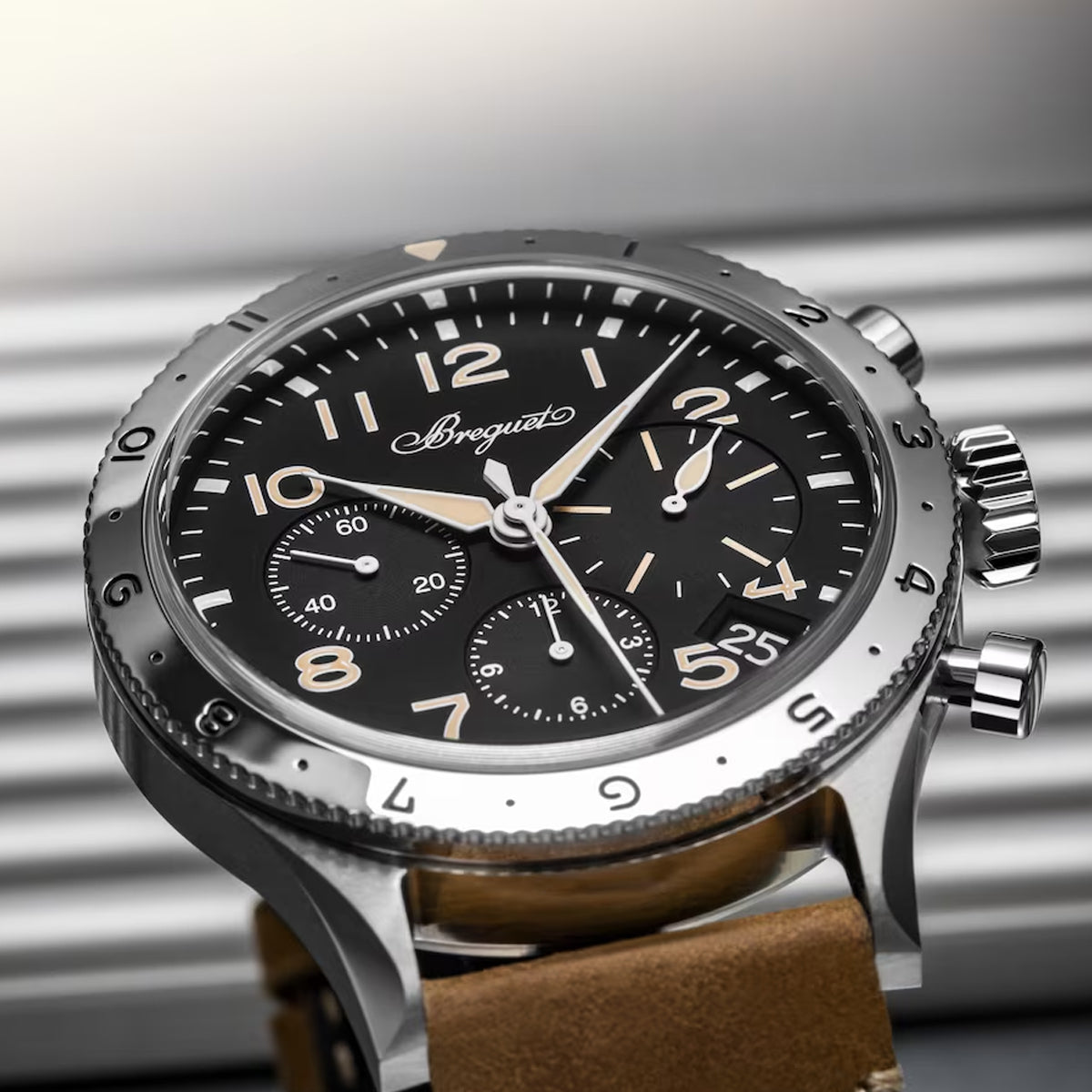 Breguet 2067ST/92/3WU Type 20 Flyback Chronograph