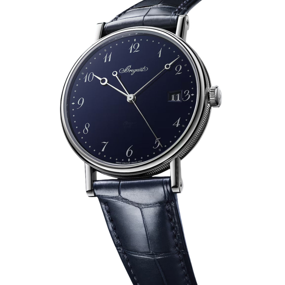 Breguet Classique 5177 Grand Feu Blue Enamel