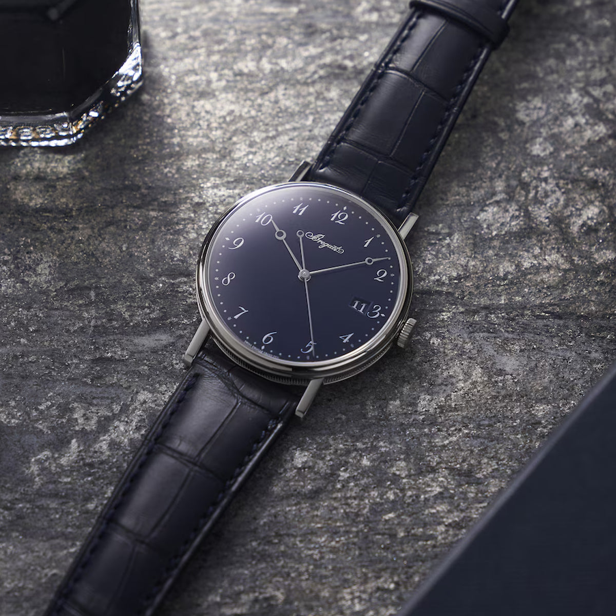 Breguet Classique 5177 Grand Feu Blue Enamel