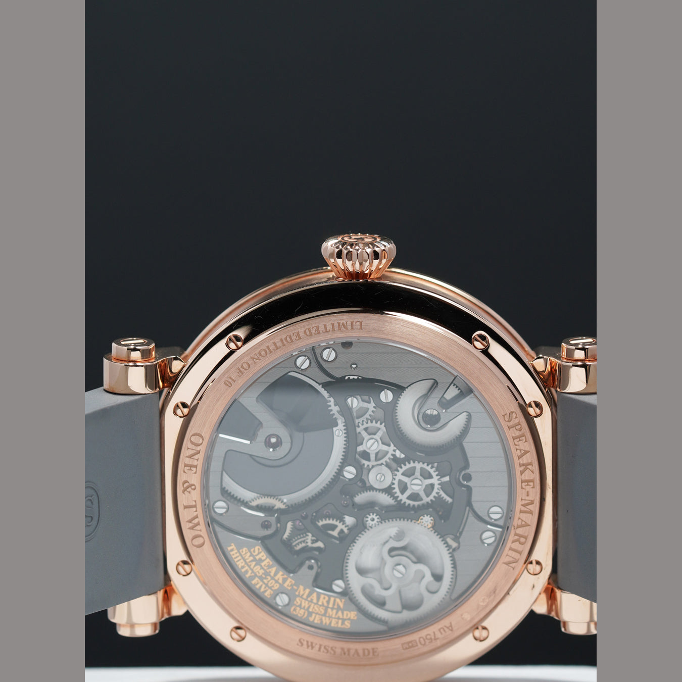 Speake-Marin 424211040 One and Two Openworked Tourbillon V2 RG 42mm