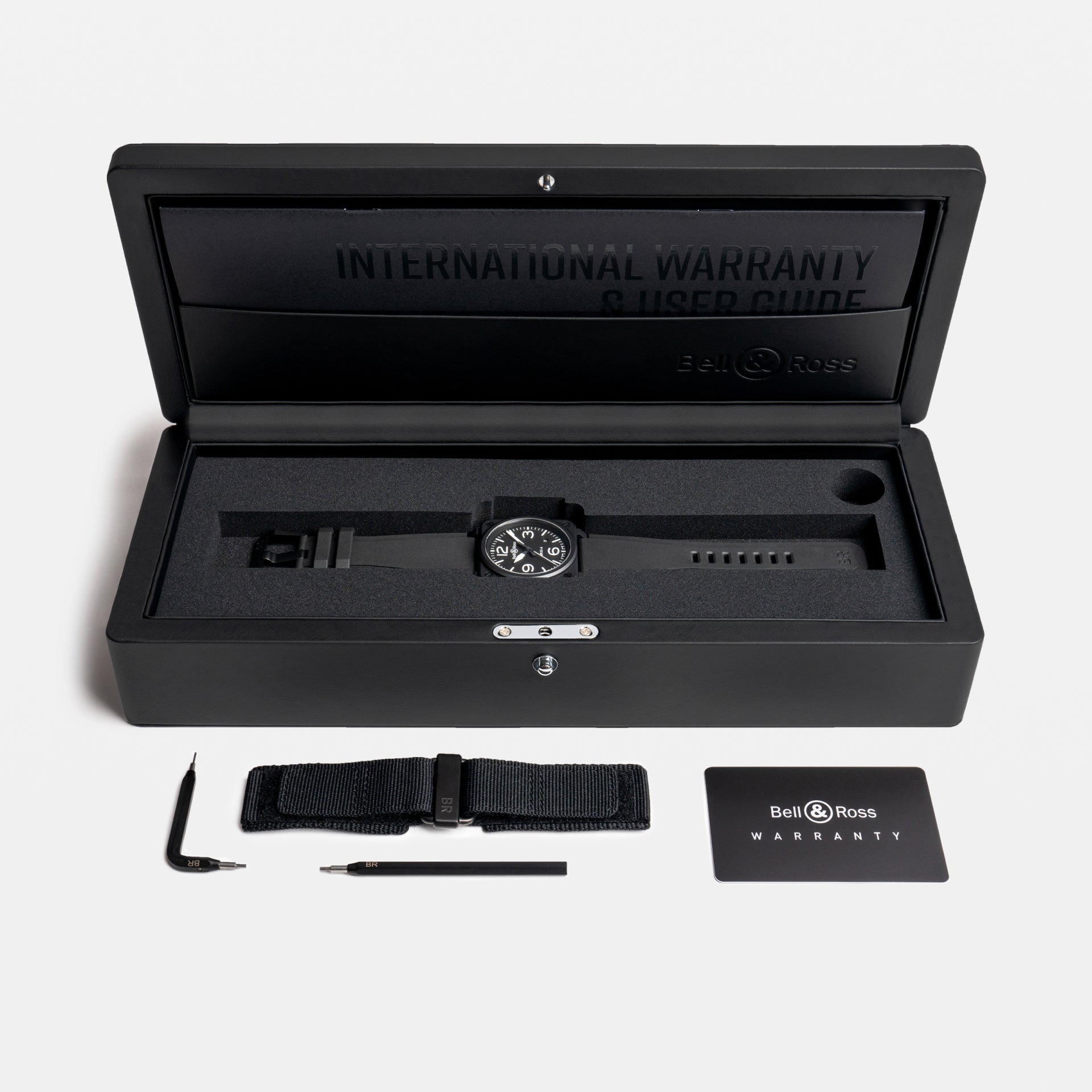 Bell & Ross BR03A-BL-CE/SRB BR 03 Black Matte