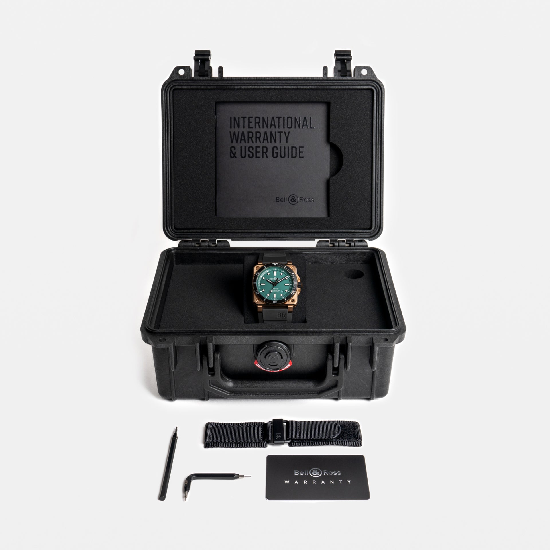 Bell & Ross BR 03-92 Diver Black and Green Bronze