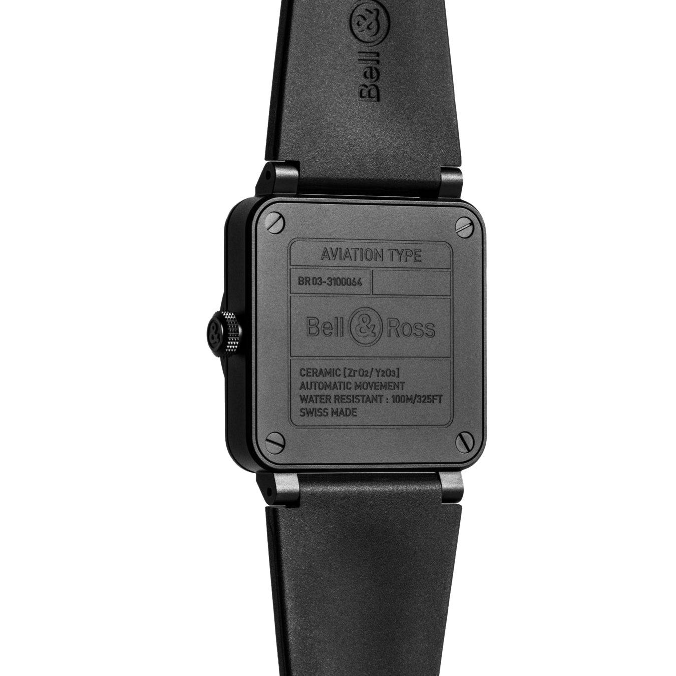 Bell & Ross BR03A-BL-CE/SRB BR 03 Black Matte