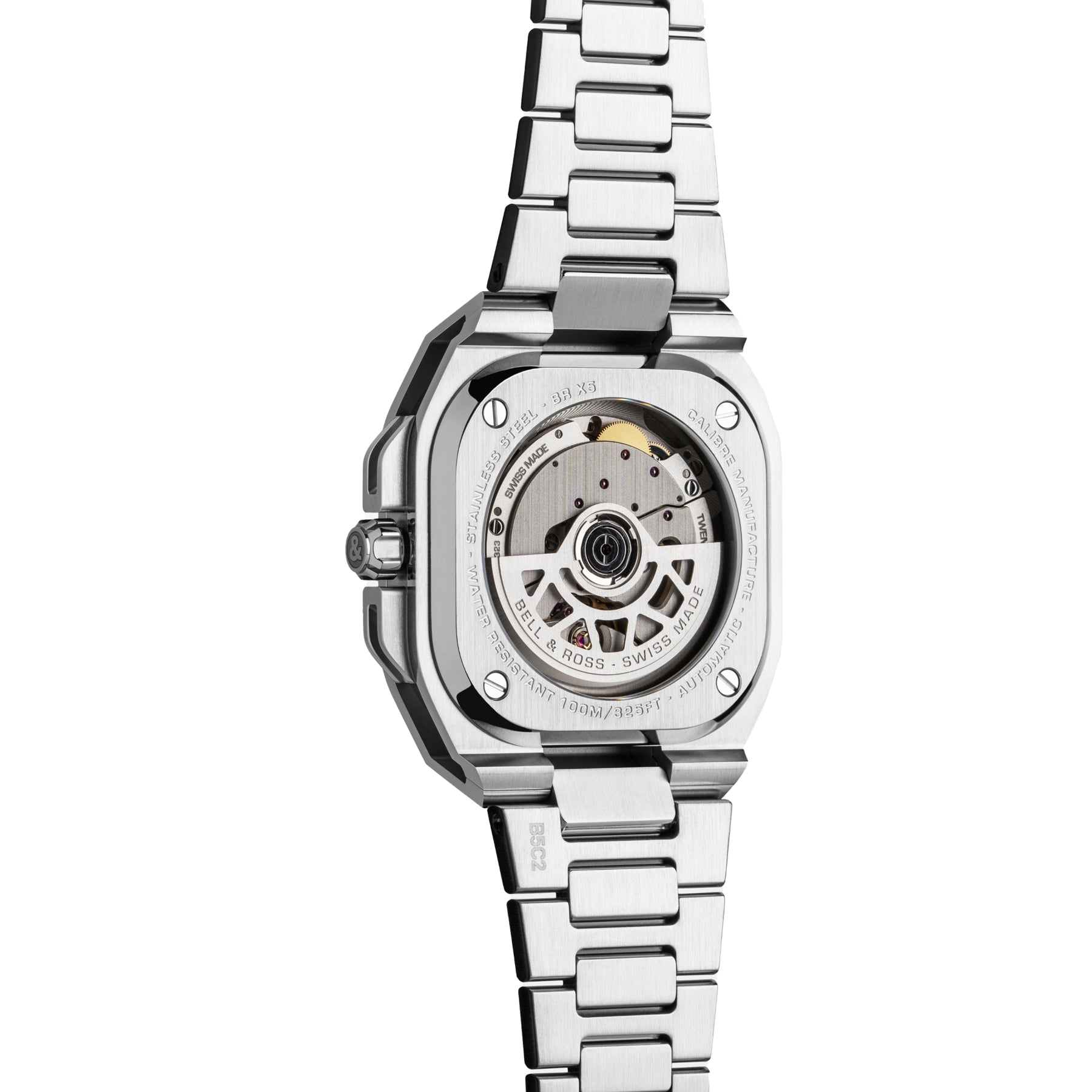 Bell & Ross BR-X5 Ice Blue on Bracelet