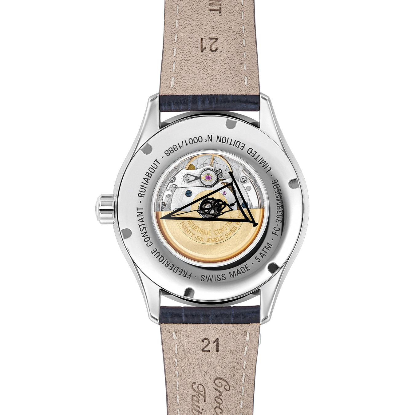 Frederique Constant FC-303RMLN5B6 Runabout Automatic 42mm