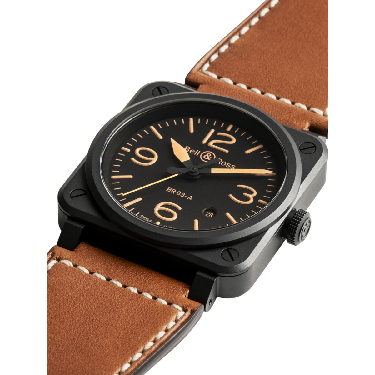 Bell & Ross BR03A-HER-CE/SCA BR 03 Heritage