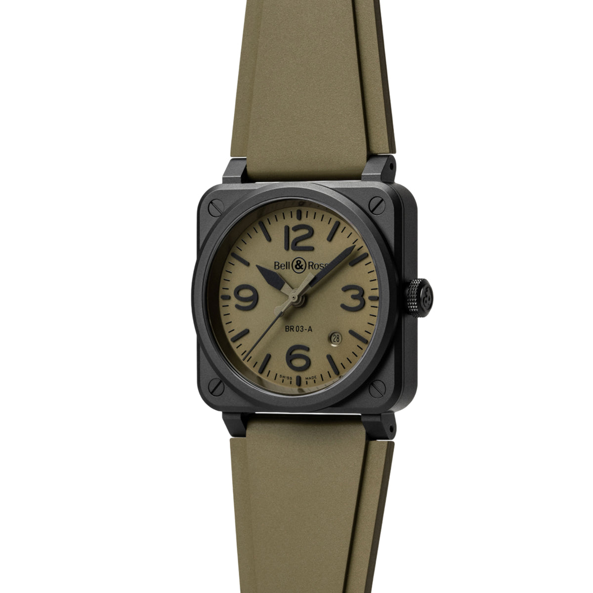 Bell & Ross BR03A-MIL-CE/SRB BR 03 Military Ceramic