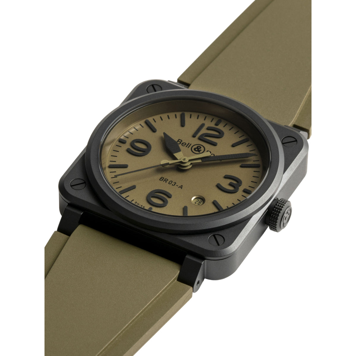Bell & Ross BR03A-MIL-CE/SRB BR 03 Military Ceramic