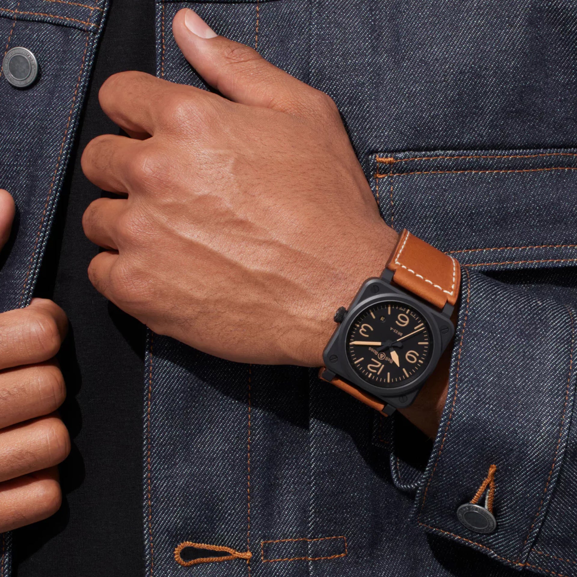 Bell & Ross BR03A-HER-CE/SCA BR 03 Heritage
