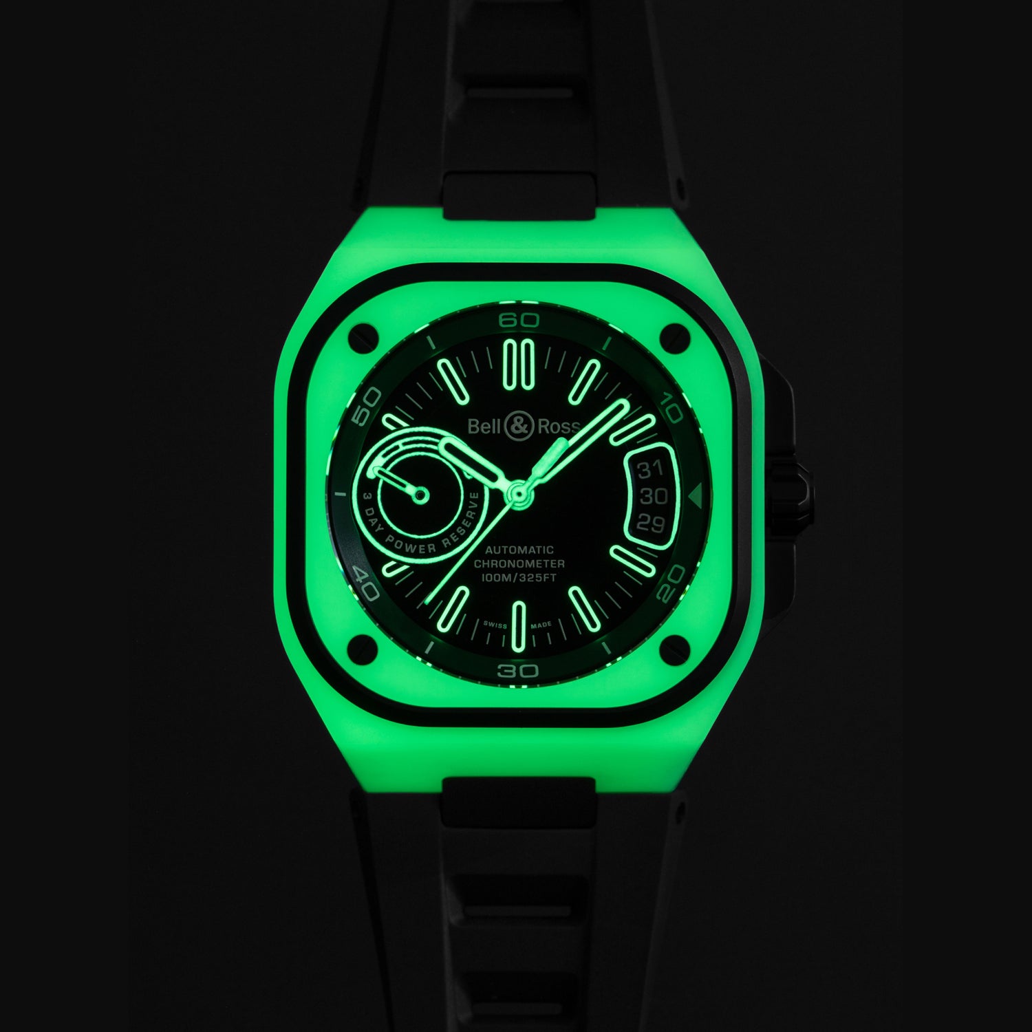Bell & Ross BRX5 Green Lum Limited Edition