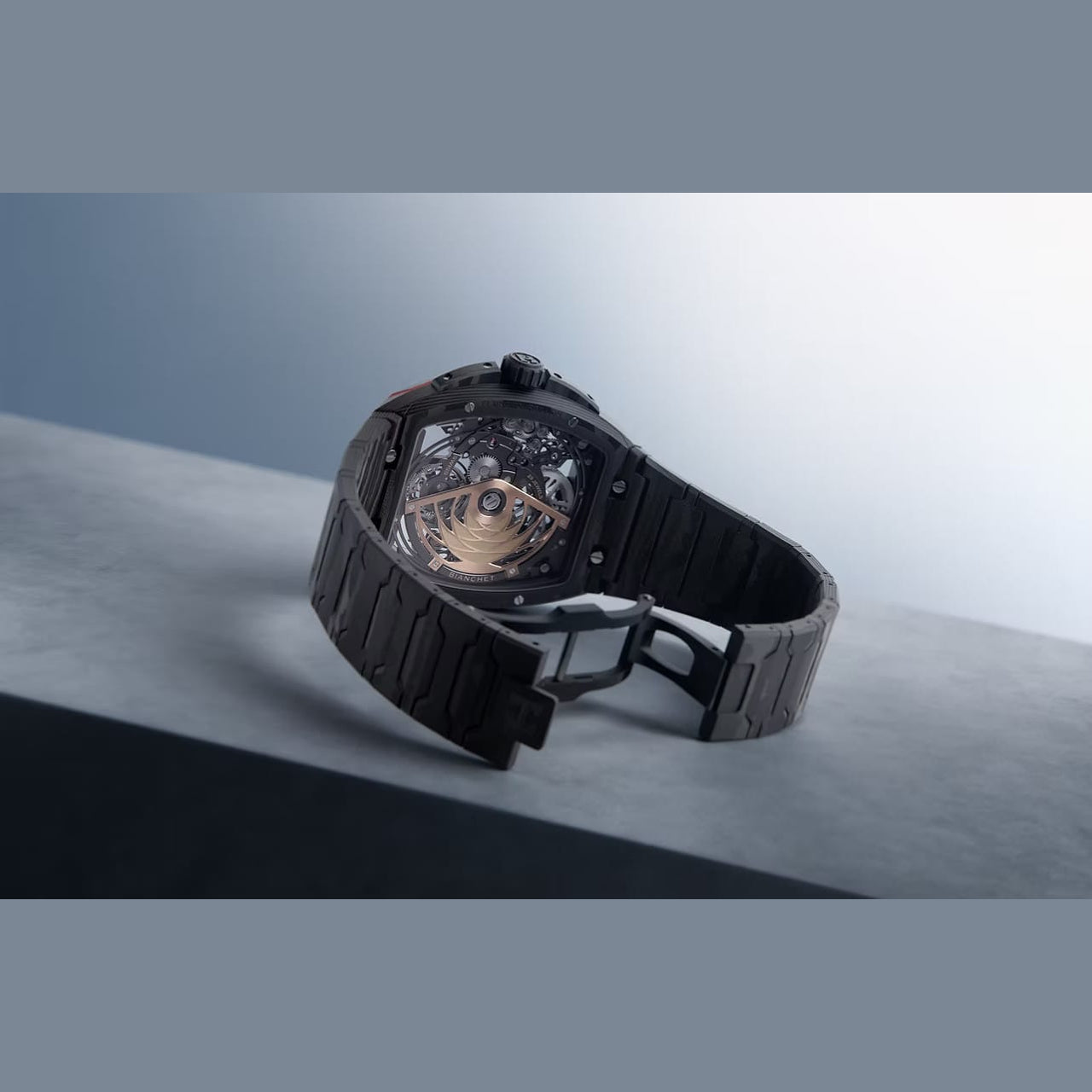 Bianchet Flying Tourbillon Ultrafino Skeleton Carbon Red UFFTSKCBRD
