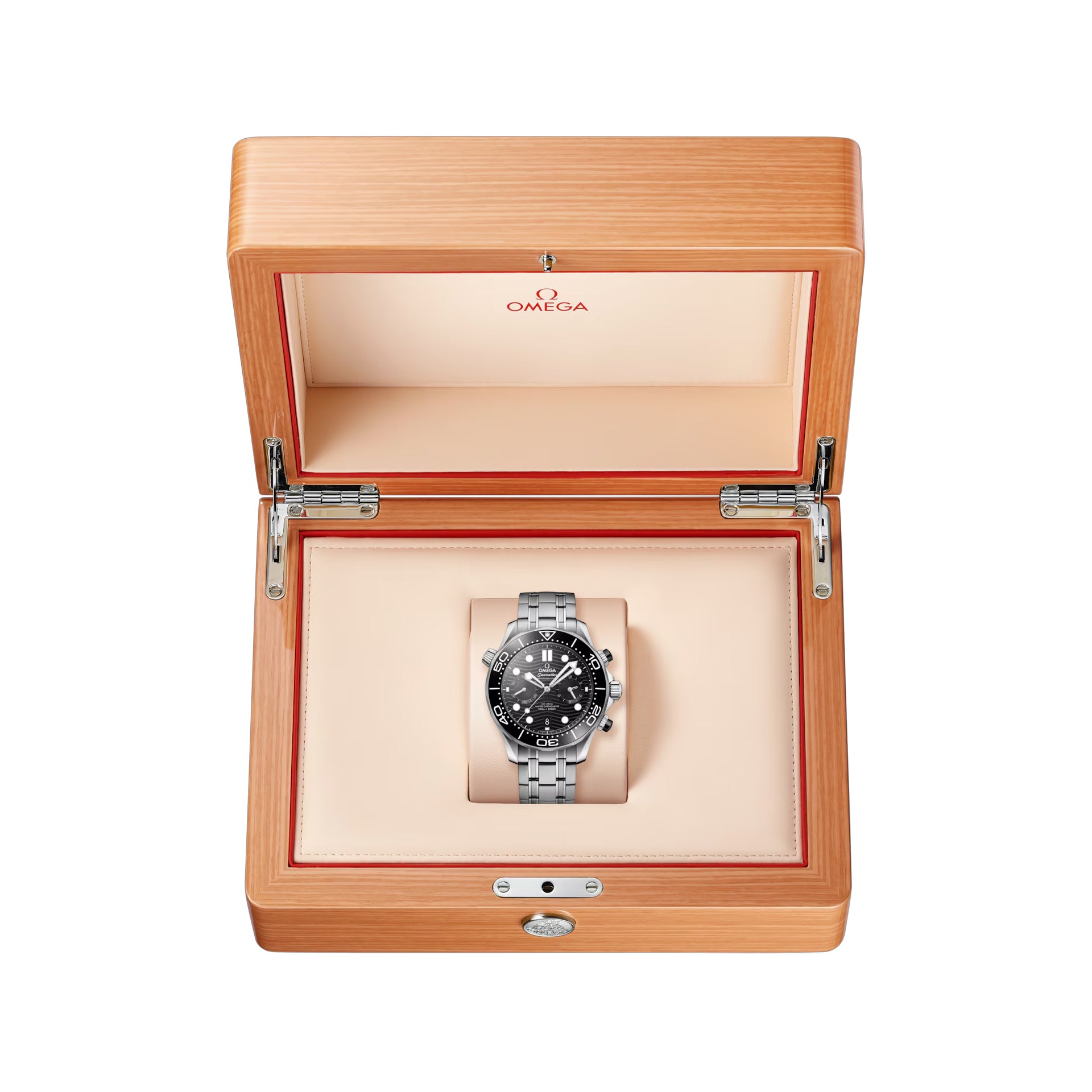 Omega Seamaster Diver 300 Chronograph Black Dial 210.30.44.51.01.001