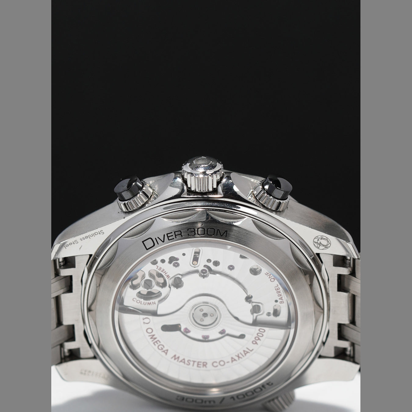 Omega 210.30.44.51.01.001 Seamaster Diver 300 Chronograph Black Dial