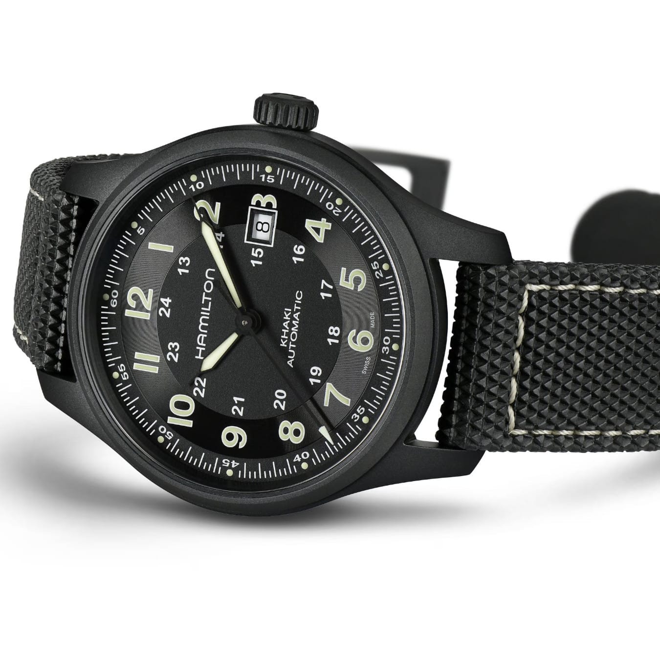 Hamilton H70575733 Khaki Field Titanium Auto 42mm